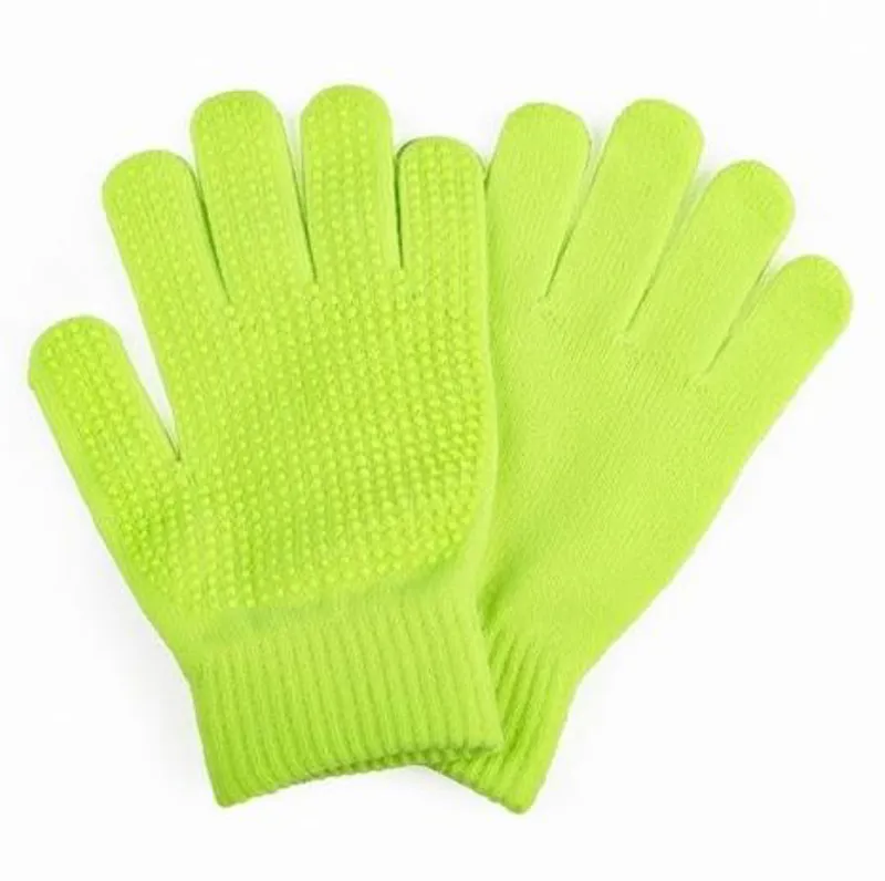 Elico Expander Riding Gloves Unisex in Neon